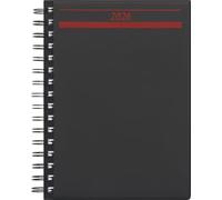 rido/idé Agenda 2026 Mod. Timing 1, format A5, plastique, noir