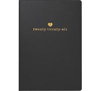 rido/idé Agenda de poche 2026 « Heart » - Modèle partenaire/industrie - Format A7 - Textile