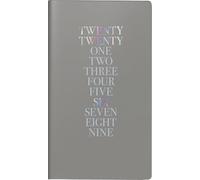 rido/idé Agenda de poche 2026 « iridescent », format A6, en plastique