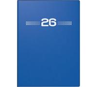 rido/idé Agenda de poche 2026 Mod. perfect/Technik I 2026, format A6, plastique, bleu