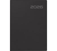 rido/idé Agenda de poche 2026 Mod. Technik III - Format A6 - En plastique - Noir