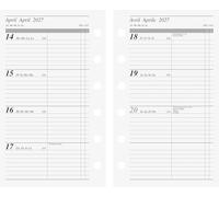 rido/idé Agenda hebdomadaire amusant 2027, format A7