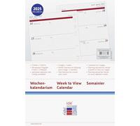 rido/idé Agenda hebdomadaire Timing 1 (2025), 2 pages = 1 semaine, A5, 128 pages