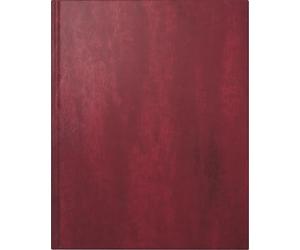 rido/idé Agenda manager TM 2026, 205 x 260 mm, en cuir synthétique, marron rouge