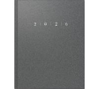 rido/idé Agenda manager TM 2026, 205 x 260 mm, en plastique, gris