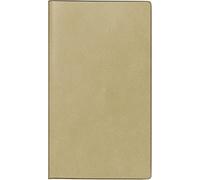 rido/idé Agenda mensuel modèle mini agenda d 15 2024 2 pages = 1 mois taille feuille 8,7 x 15,3 cm marron clair