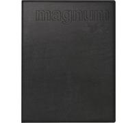 rido/idé Agenda modèle magnum (2025), 2 pages = 1 semaine, 183 × 240 mm, 144 pages, couverture en cuir synthétique Prestige, noir