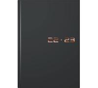 rido/idé Agenda scolaire noir 2022/2023 A5 2 pages = 1 semaine