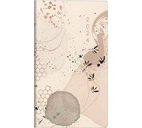 rido/idé Agenda semainier « Abstract » modèle TM 15 2024 1 page = 1 semaine Taille de la feuille 8,7 x 15,3 cm Beige