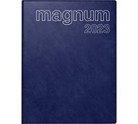 rido/idé Agenda semainier modèle magnum 2023, format de la feuille, 18,3 x 24 cm, bleu foncé