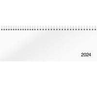 rido/idé Agenda semainier modèle séquence 2024 2 pages = 1 semaine taille feuille 29,7 x 10,5 cm blanc