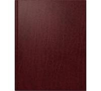 rido/idé Agenda semainier modèle TM 2024 2 pages = 1 semaine, format feuille 20,5 x 26 cm, bordeaux