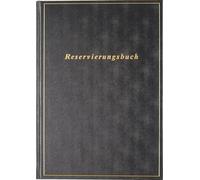 rido/idé Carnet de réservation 2026, format A4, en plastique, noir