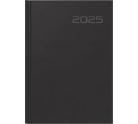 rido/idé Futura 2 (2025), 2 pages = 1 semaine, format A5, 176 pages, couverture en balacron, noir
