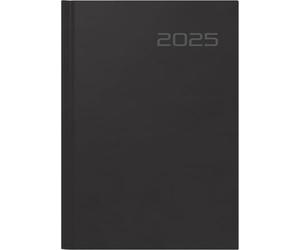 rido/idé Futura 2 (2025), 2 pages = 1 semaine, format A5, 176 pages, couverture en balacron, noir