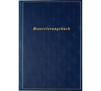 rido idé Livre de réservation 2026 1 jour sur 2 pages bleu foncé DIN A4