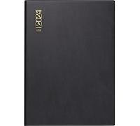 ridoidé Agenda semainier scolaire modèle perfectTechnik I 2024 2 pages = 1 semaine Taille de la feuille 10 x 14 cm Noir