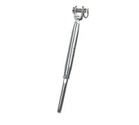 Ridoir corps fermé chape fixe terminaison à sertir 3mm AISI 316