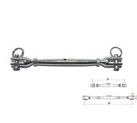 Ridoir Design 155mm Chape terminaison Chape M8 INOX A4 Garde Corps