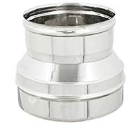 Riduzione inox per canne fumarie diam. m 200-f 180