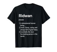 Ridwan Définition du nom Dictionnaire amusant T-Shirt