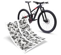 Rie:Sel Design Mixte Frame : Tape 3000 Kit Protection Cadre Vélo, Camouflage, Taille Unique EU