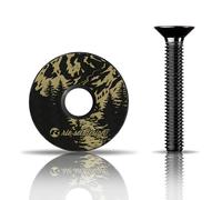 Rie:Sel Design Stem Capuchon de Potence-Top Cap Mixte, Alpine, 1 1/8" (2,85 cm)