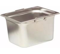 RIEBER Récipients GN 1/2 Acier inoxydable 18/10, Profondeur : 150 mm, Contenu : 8,40 litres