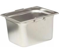 RIEBER Récipients GN 1/2 Acier inoxydable 18/10, Profondeur : 200 mm, Contenu : 10,90 litres