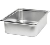 RIEBER Récipients GN 2/1 18/10 acier inoxydable, Profondeur : 200 mm, Contenu : 55,00 litres