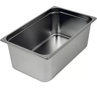 RIEBER Récipients GN 2/1 18/10 acier inoxydable, Profondeur : 40 mm, Contenu : 10,00 litres