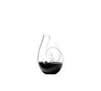Riedel Décanteur Curly, Clair, Décanteur en Verre pour Vin, Verre de Qualité, 1400 ML, 2011/04 S1