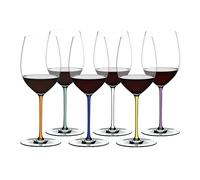 Riedel Coffret cadeau FATTO A Mano Cabernet/Merlot - 6 verres multicolore