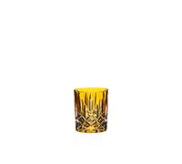 Riedel Laudon Becher, Whiskybecher, Tumbler, Trinkbecher, Glas, Trinkglas, Kristallglas, Bernstein, H 10 cm, 1515/02S3A