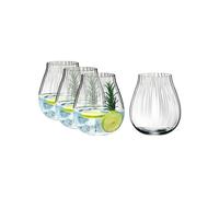 Riedel Set 4 Lunettes Optique Gin Trasparents Verre De Cristal