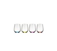 RIEDEL Set de 4 verres Happy Optical O 344ml multicolore