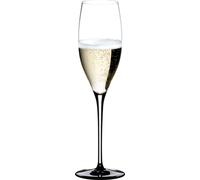 Riedel Sommeliers Black Tie Champagner, Champagnerglas, Sektglas, hochwertiges Glas, 330 ml, 4100/28