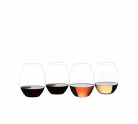 Riedel Stemless Verre à vin Wine Friendly (set de 4), tumbler, verre en crist...
