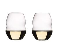 RIEDEL Swirl Lot de 2 bouteilles de vin blanc