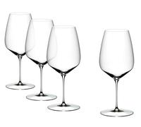 RIEDEL Veloce Cabernet/Merlot de 4 verres transparents fabriqués à la machine de qualité supérieure