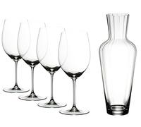 RIEDEL Veritas Cabernet/Merlot + Carafe à décanter Moselle