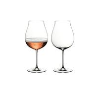 RIEDEL Veritas New World Pinot Noir/Nebbiolo/Rose Champagne Lot de 2