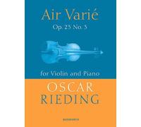 Rieding Air Varie Op.23 No3 Violin/Piano