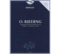 Rieding: Concerto for Violin and Piano, Op. 24, G Major/Sol Majeur/G-Dur [With CD (Audio)] - [Livre en VO] Herbert Scherz, Oskar Rieding (Auteur)