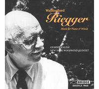 Riegger, W. - Music for Piano & Winds [Import]