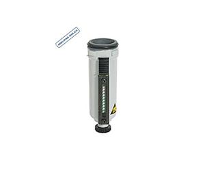 RIEGLER 100204-MA 34 Récipient en métal avec tube de vision, BG 4, G 3/4, G 1, 1 pièce