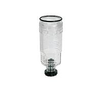 RIEGLER 100357-640/1-HA Récipient en polycarbonate avec joint torique NBR 30 x 2, vidange semi-automatique, 1 pièce