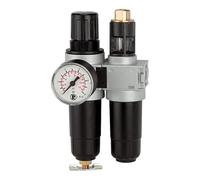RIEGLER 100397-CL 06 M Multifix-mini Unité de maintenance 2 pièces avec récipient en métal G 1/4