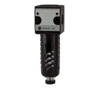 RIEGLER 100521-F 55 S Filtre multifix avec bac de protection pour PC, 40 µm, BG 5, G 1, HA