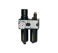 RIEGLER 100576-CL 11 M-SR Multifix Unité de maintenance 2 pièces avec récipient en métal BG 1, G 1/4